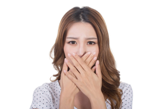 bad smell face bad breath