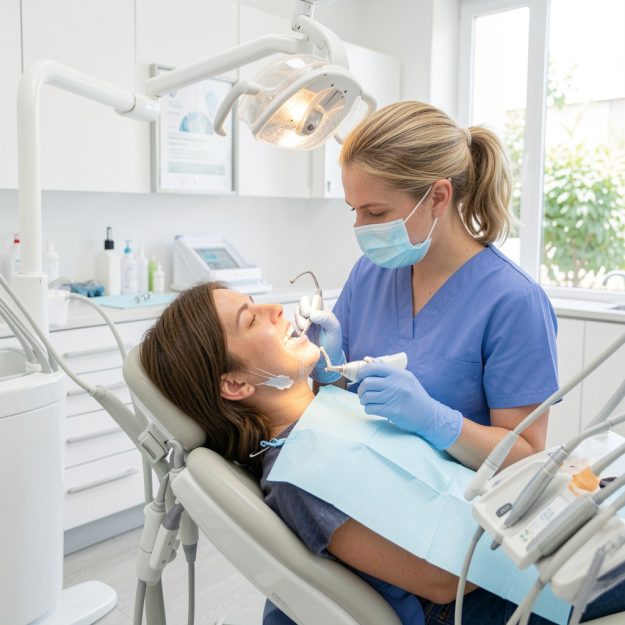 teeth cleaning