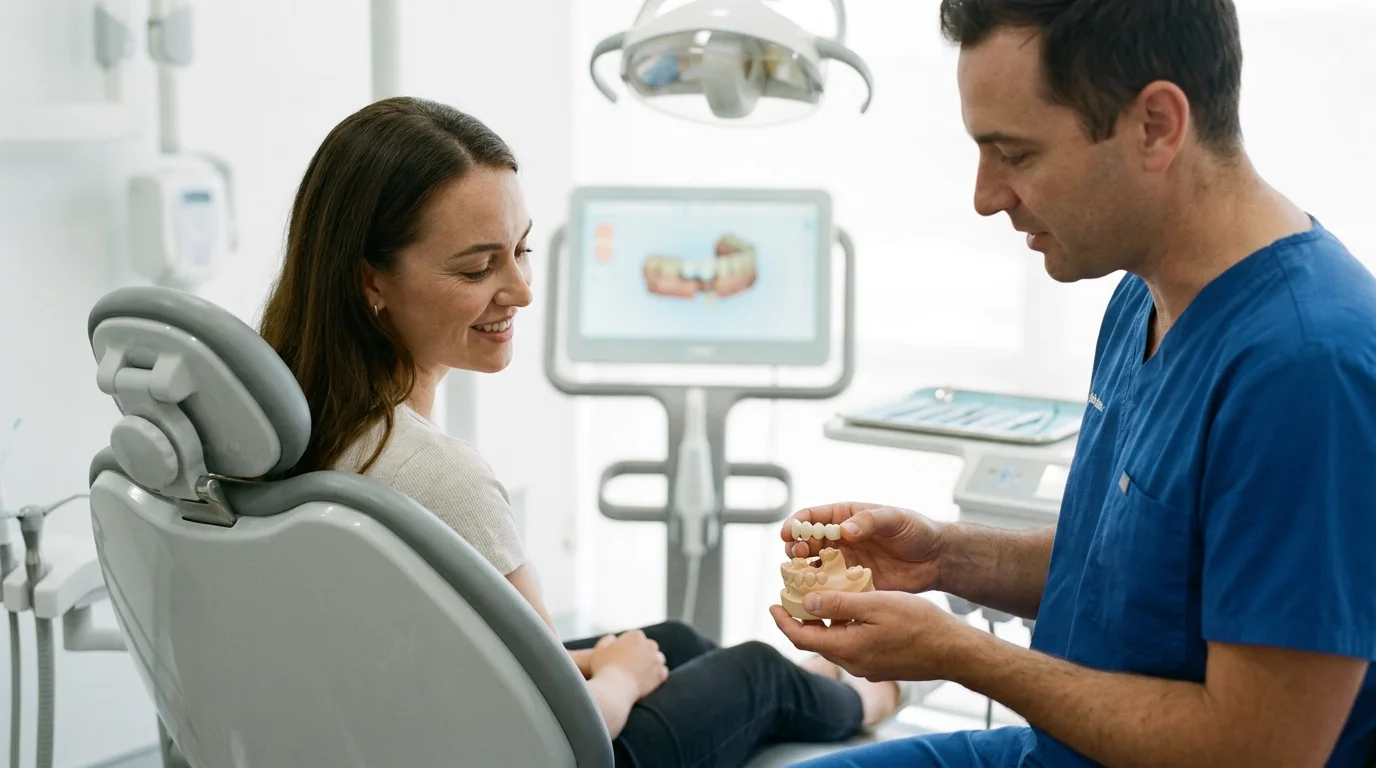 Dental Bridge vs Denture - Oakstone Dental